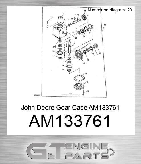 AM133761 Gear Case
