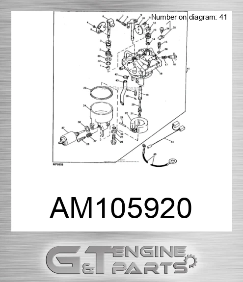 am105920 made to fit John Deere |
