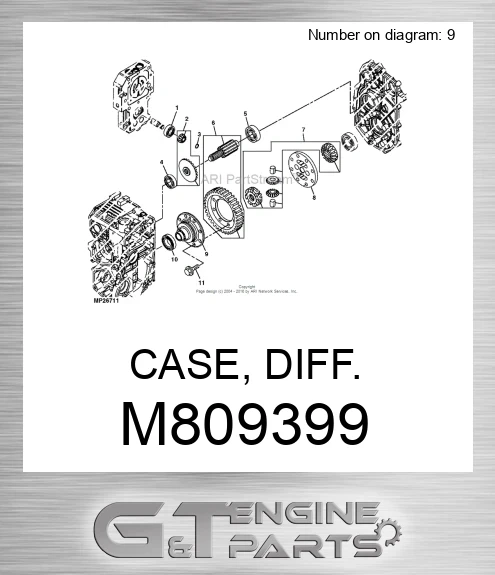 M809399 CASE, DIFF.