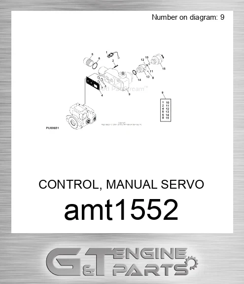 AMT1552 CONTROL, MANUAL SERVO