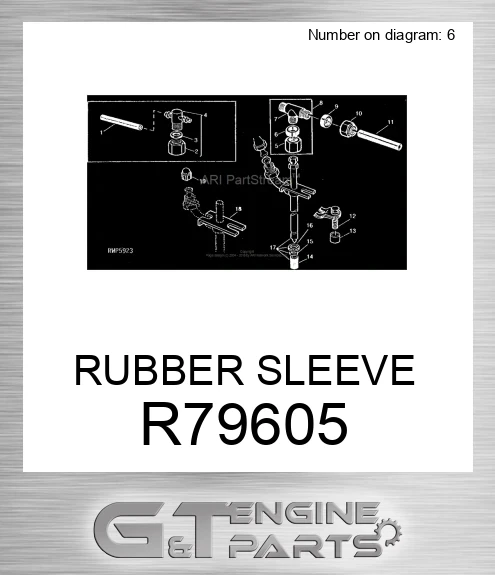 R79605 RUBBER SLEEVE