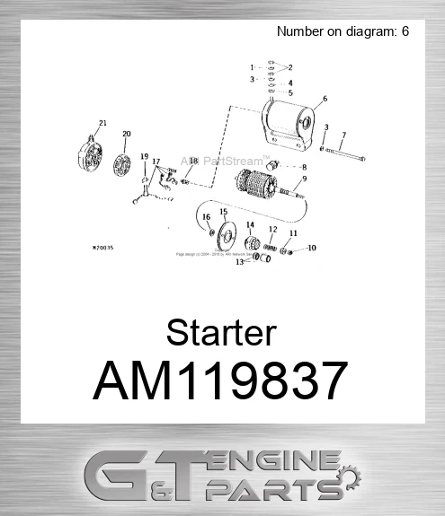 AM119837 Starter