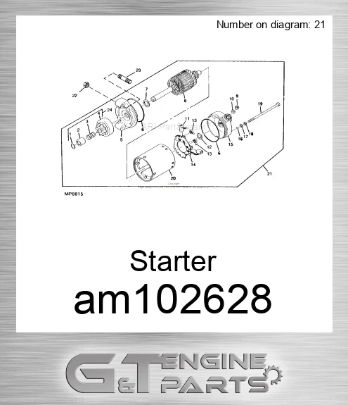 AM102628 Starter