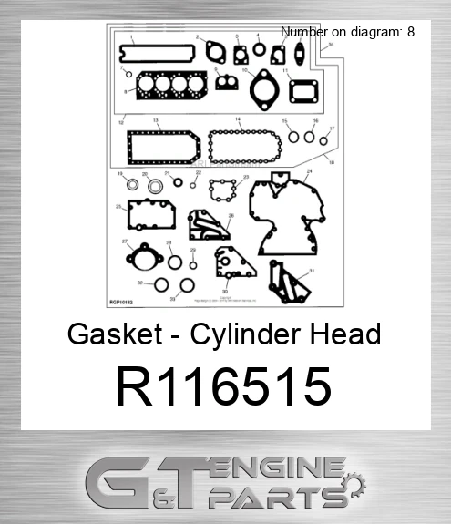 R116515 Gasket - Cylinder Head
