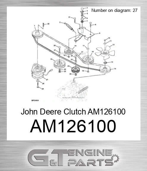 AM126100 Clutch