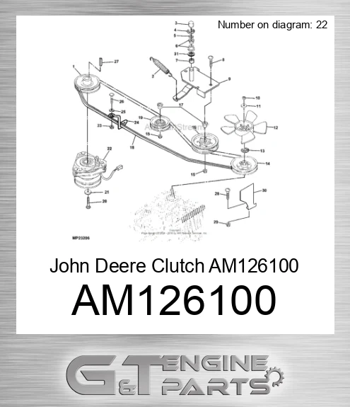 AM126100 Clutch