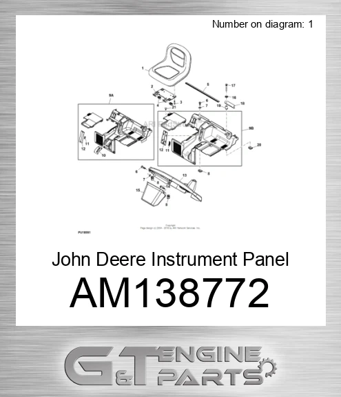 AM138772 Instrument Panel