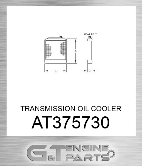 AT375730 TRANSMISSION OIL COOLER