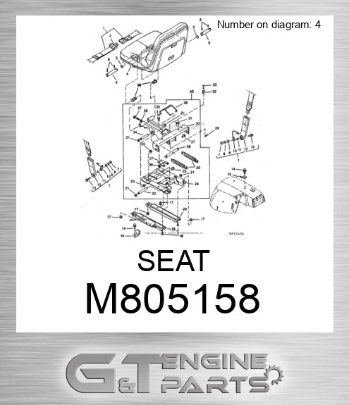 M805158 SEAT
