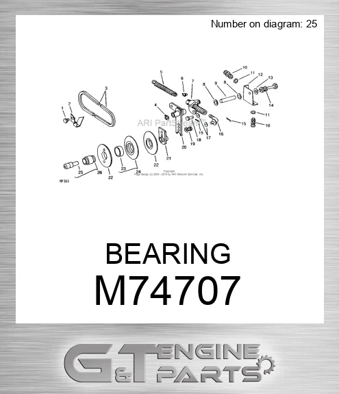 M74707 BEARING