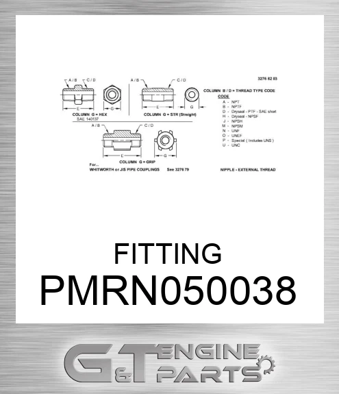 PMRN050-038 FITTING