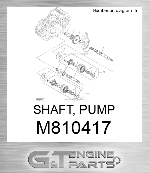 M810380 CLUTCH CYLINDER CMP made to fit John Deere | Price: $981.90 