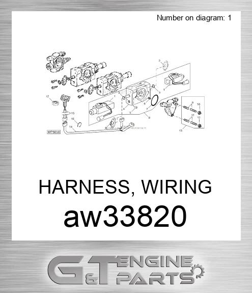 AW33820 HARNESS, WIRING