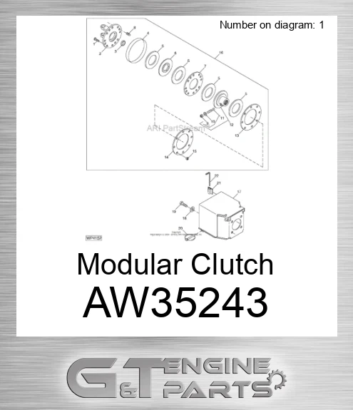 AW35243 Modular Clutch