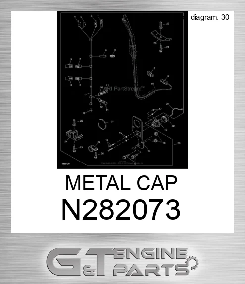 N282073 METAL CAP