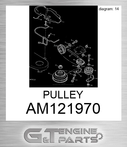 AM121970 PULLEY