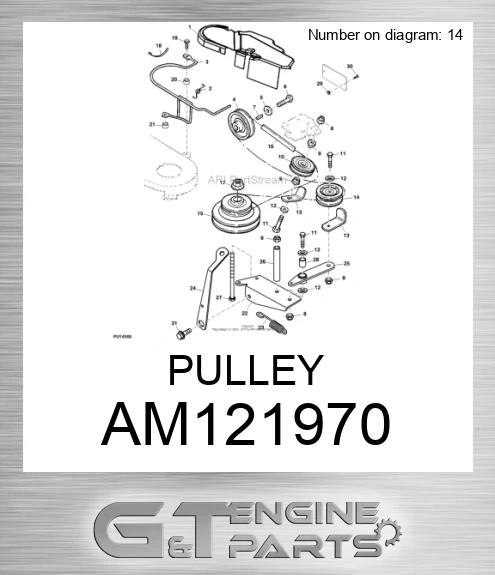 AM121970 PULLEY