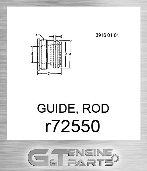 R72550 GUIDE, ROD