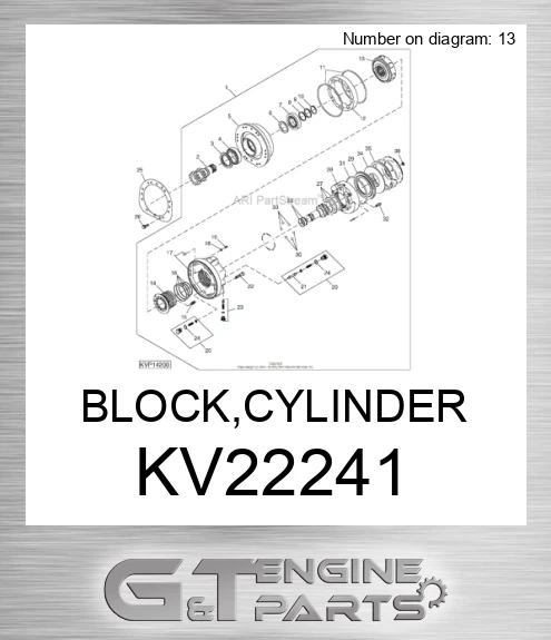KV22241 BLOCK,CYLINDER