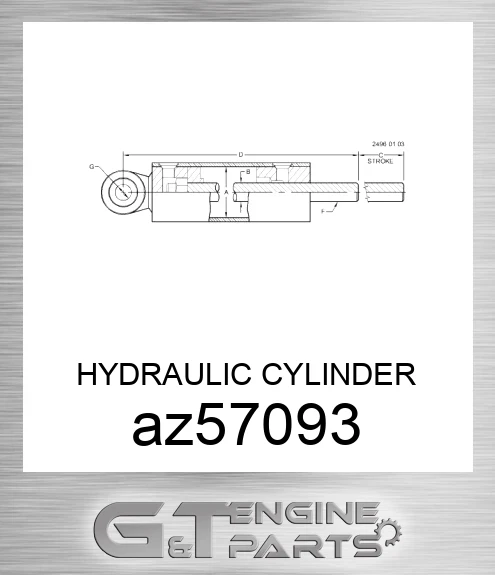 AZ57093 HYDRAULIC CYLINDER