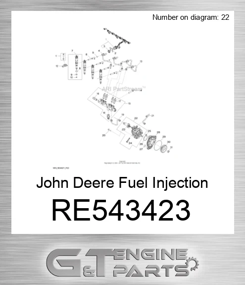 RE543423 Fuel Injection Pump