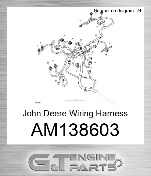 AM138603 Wiring Harness