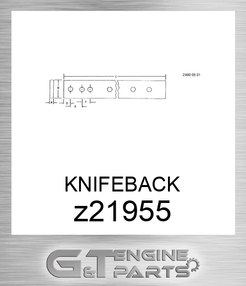 Z21955 KNIFEBACK
