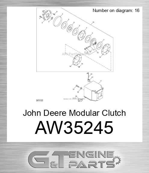 AW35245 Modular Clutch