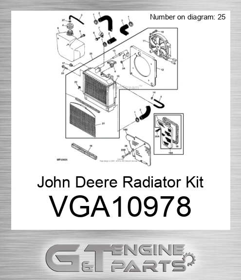 VGA10978 Radiator Kit