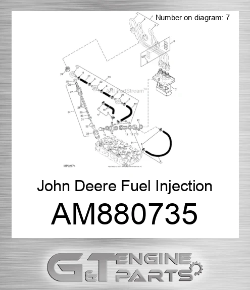 AM880735 Fuel Injection Pump