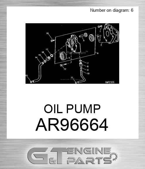 AR96664 OIL PUMP