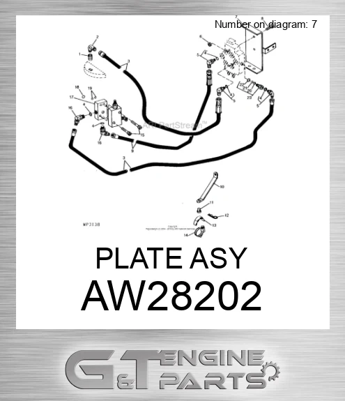 AW28202 PLATE ASY