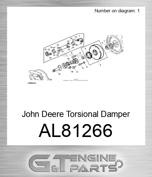 AL81266 Torsional Damper