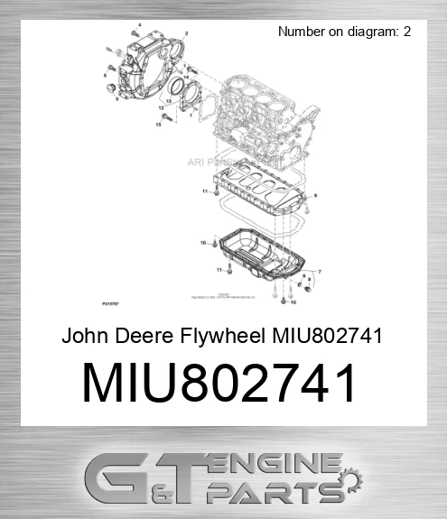 MIU802741 Flywheel