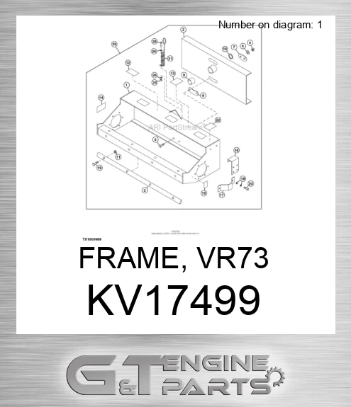 KV17499 FRAME, VR73
