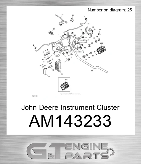 AM143233 Instrument Cluster