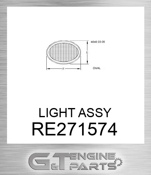 RE271574 LIGHT ASSY