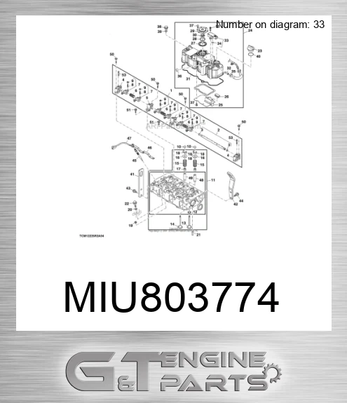 MIU803774 Pressure Sensor made to fit John Deere | Price: $447.76