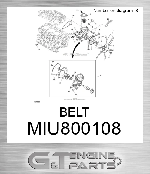 MIU800108 BELT