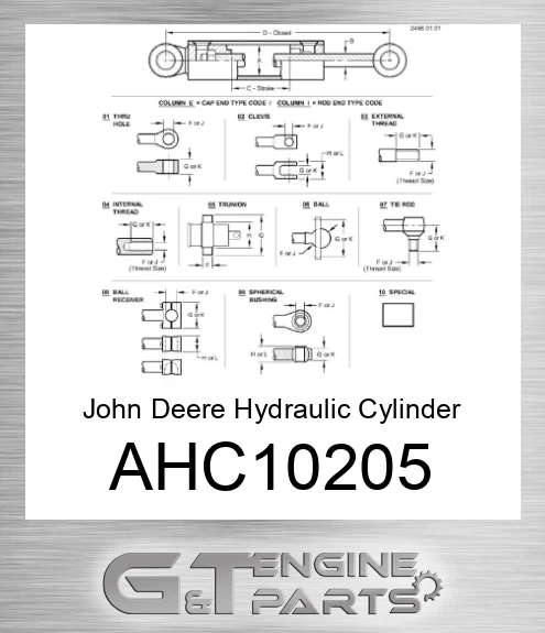 AHC10205 Hydraulic Cylinder
