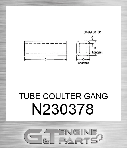 N230378 TUBE COULTER GANG