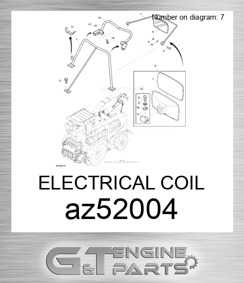 AZ52004 ELECTRICAL COIL