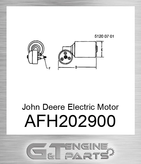 AFH202900 Electric Motor