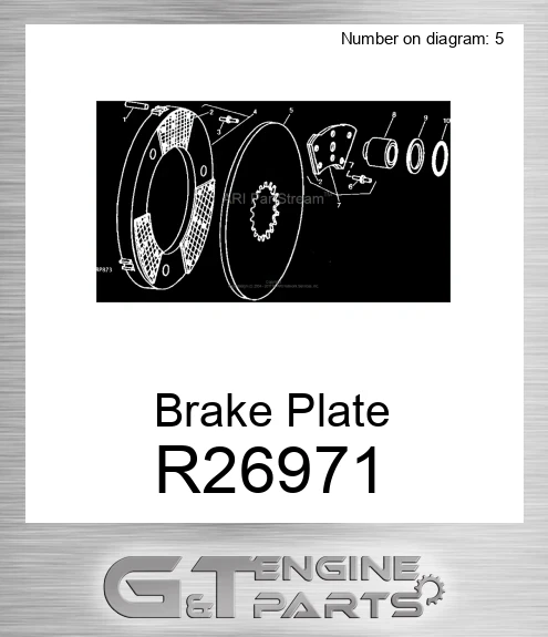 R26971 Brake Plate