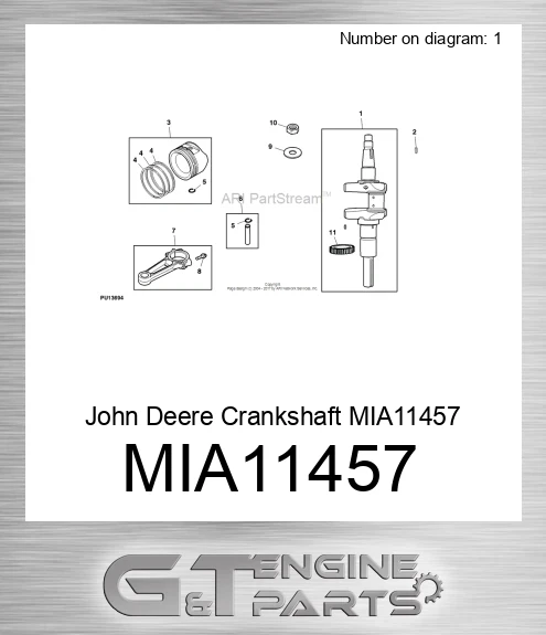 MIA11457 Crankshaft