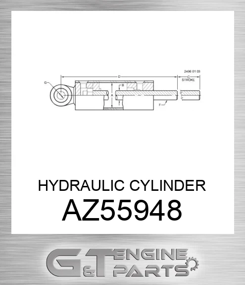 AZ55948 HYDRAULIC CYLINDER