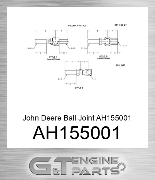 AH155001 Ball Joint