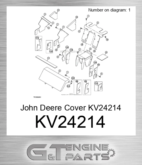 KV24214 John Deere Cover KV24214