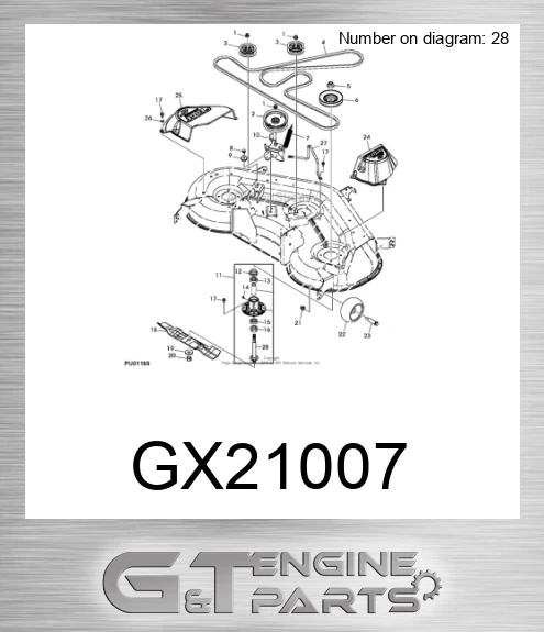John deere l120 engine parts diagram 2025