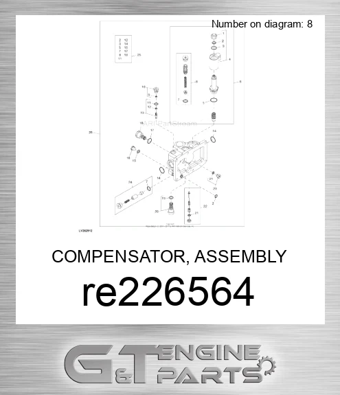 RE226564 COMPENSATOR, ASSEMBLY